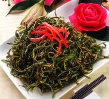 Green Pepper and String Bean Dry