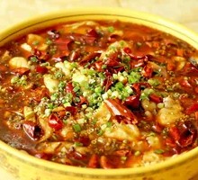 Spicy Fish Rice with Bubble Tea Pearls