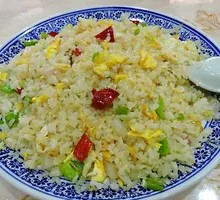 Green Pepper and Pork Fried Rice