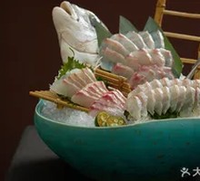 Live Golden Seabream Sashimi