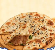 Scallion Pork Flatbread