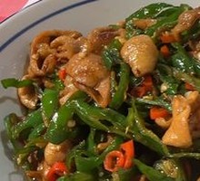 Spicy Pork Intestines Stir-fry