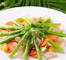 Bamboo Shoot and Lily Bulb Stir-Fry
