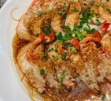 Steamed Open-Back Shrimp