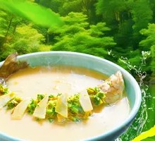 Braised Perch with Water Winter Vegetable