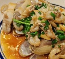 Scallion Oil Clams
