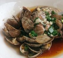 Scallion Oil Clams