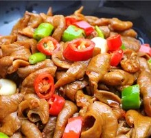 Spicy Braised Pork Intestines