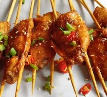 Charcoal-Grilled Chicken Wings