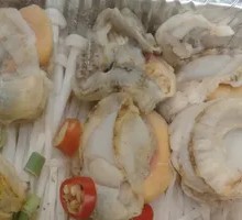 Aluminum-Wrapped Scallops