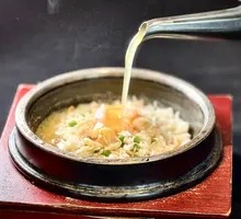 Crispy Rice and Dalian Abalone