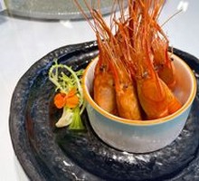 Wine-Steamed Peach Shrimp