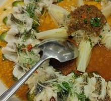 Coiled Steamed Tiger Grouper