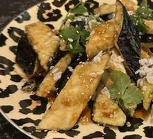 Crispy Eggplant with Rice Wine Sauce
