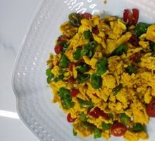 Bell Pepper and Free-range Egg Stir-fry