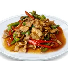 Spicy Green Pepper and Pork Stir-fry