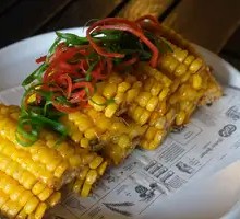 Salted Corn with Pepper