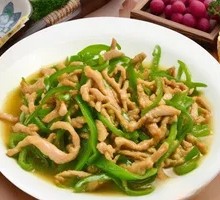 Green Pepper Shredded Pork Rice