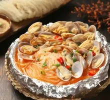 Paper-Wrapped Scallops with Vermicelli