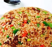 Stir-Fried Rice with Mixed Sauce and Egg