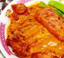 Malay Curry Lunch Meat Rice