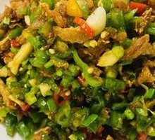 Spicy Chili Stir-fried Pork Lard