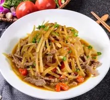 Radish and Beef Stir-fry
