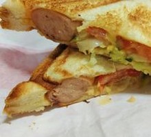 German-style Sausage Sandwich