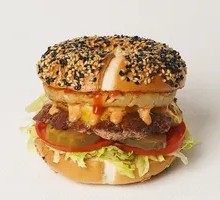 Tairo Soba Bagel Burger