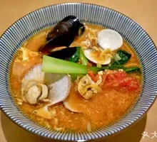 Seafood Egg Spicy Ramen
