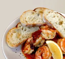 Spanish Butter Garlic Tiger Shrimp