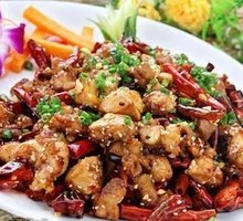 Spicy Chicken with Chili