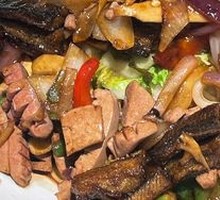 Shrimp and Eel Stir-fry with Sichuan Style