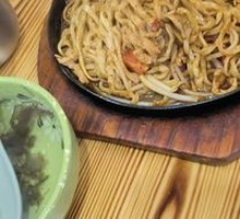 Beef Noodle in Iron Plate