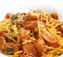 Sausage Iron Plate Noodles
