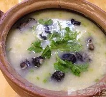 Black Chicken Porridge