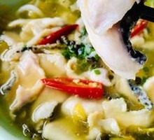 Pickled Cabbage Live Sea Bass