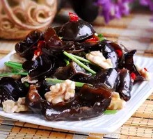 Black Mushroom Pork Rice Bowl