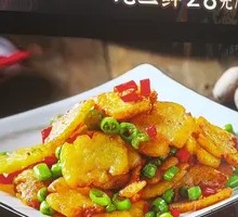 Oyster Sauce Potato Pancake