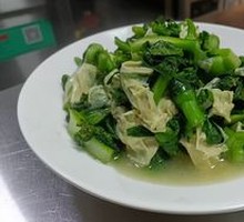 Bok Choy Tofu Skin Stir-fry