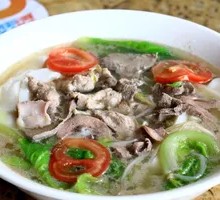 Soup Noodles with Dried Tofu