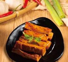 Spicy Chewy Tofu Cubes