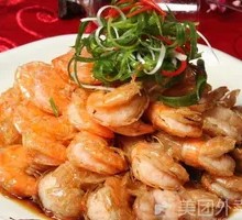 Scallion Oil Shrimp