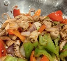 Dry Pot Octopus