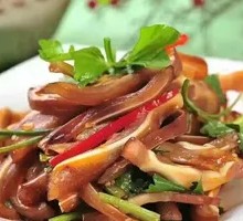 Spicy Pig Ear Salad