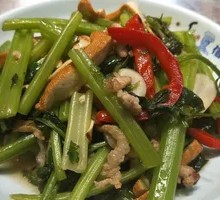 Celery with Tofu Sheets