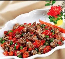 Stir-fried Horn Snail