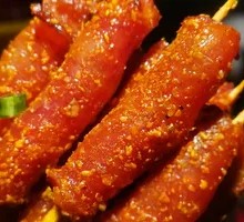 Small Sweet Sausage Skewers