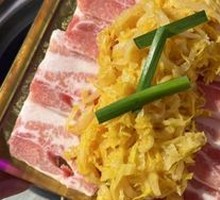 Sour Cabbage Pork Belly
