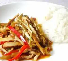 Bamboo Shoot and Pork Filament Rice Bowl
